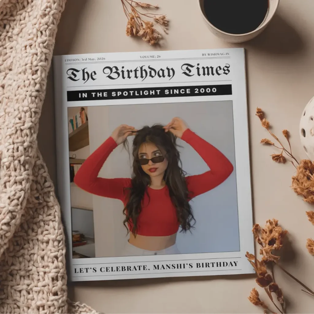 The Birthday Times Magazine For Her