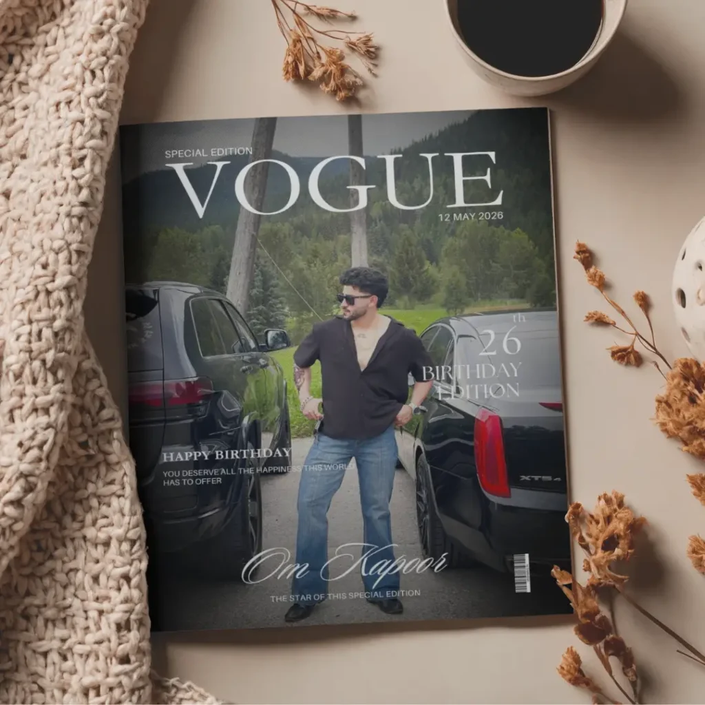 VOGUE Personalized Magazine for Him