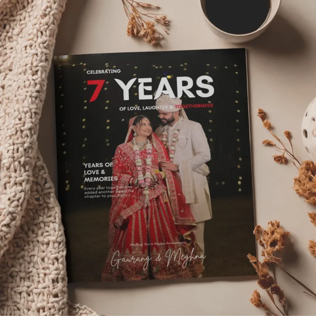 Photo of Year Count Wedding Anniversary Magazine