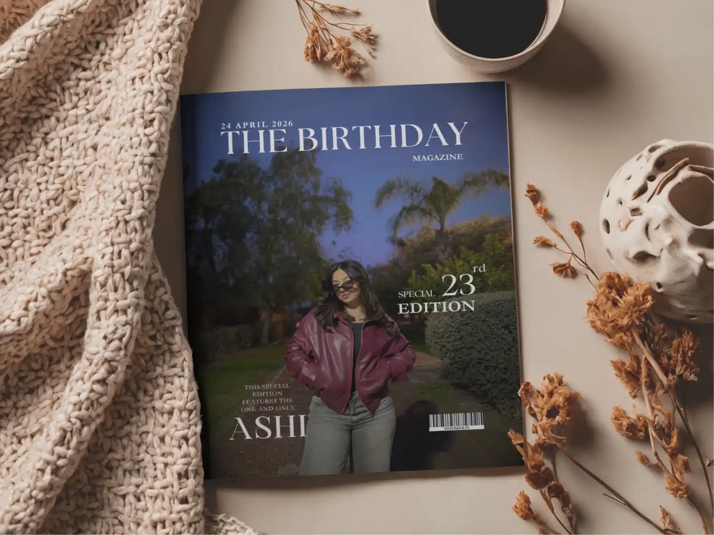 The Birthday Magazine(Home Page)