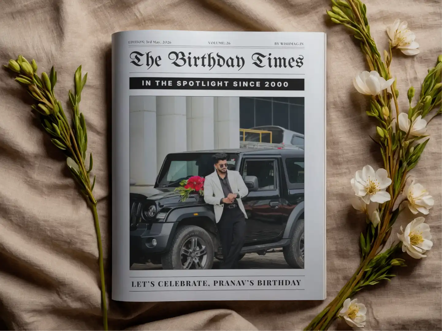 The Birthday Times Magazine (HomePage)