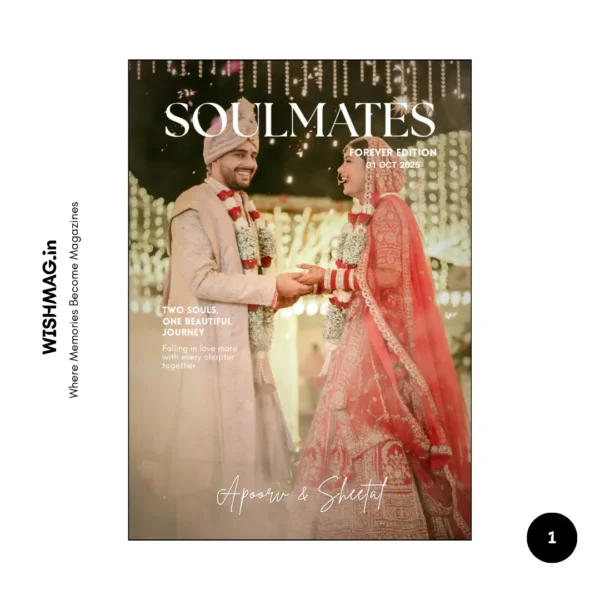SoulMate Wedding Edition Magazine - 16 Pages & 30 Photos