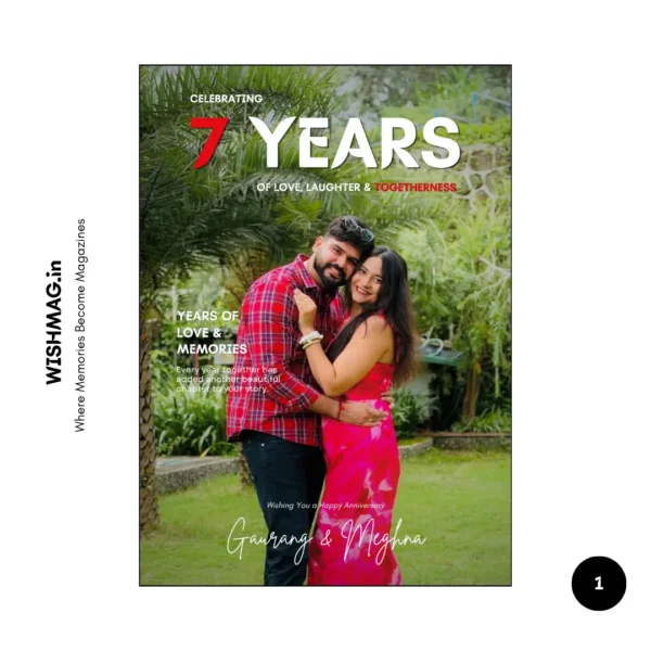 Year Count Anniversary Magazine - 16 Pages & 39 Photos