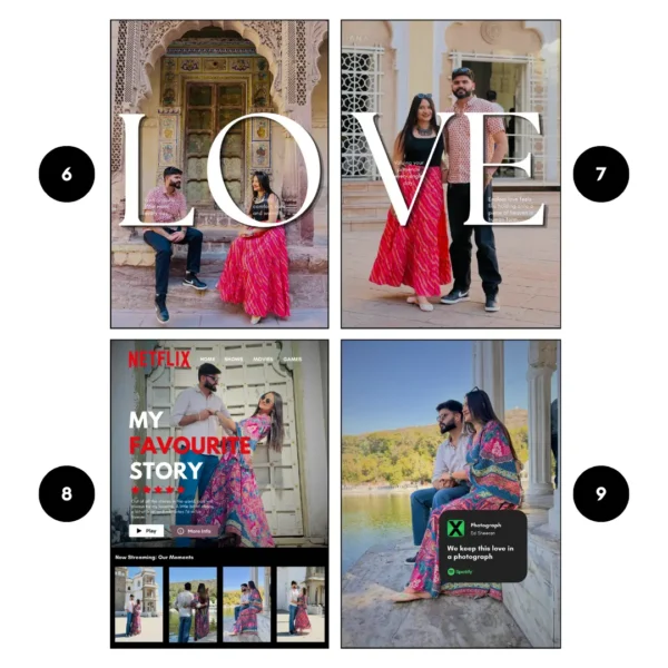 Year Count Wedding Anniversary Magazine - 16 Pages & 39 Photos