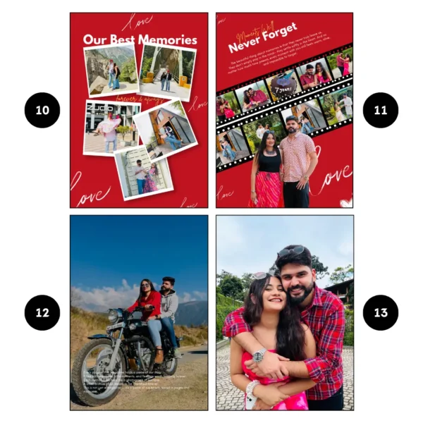Year Count Wedding Anniversary Magazine - 16 Pages & 39 Photos