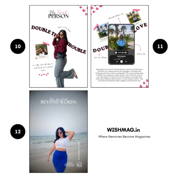 The Birthday Magazine For Her - 12 Pages & 31 Photos