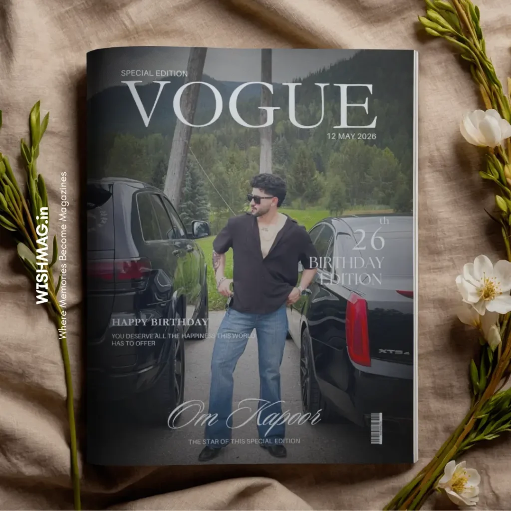 Cover of VOGUE for Him