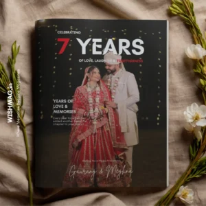 Cover of Year Count Wedding Anniversary Magazine
