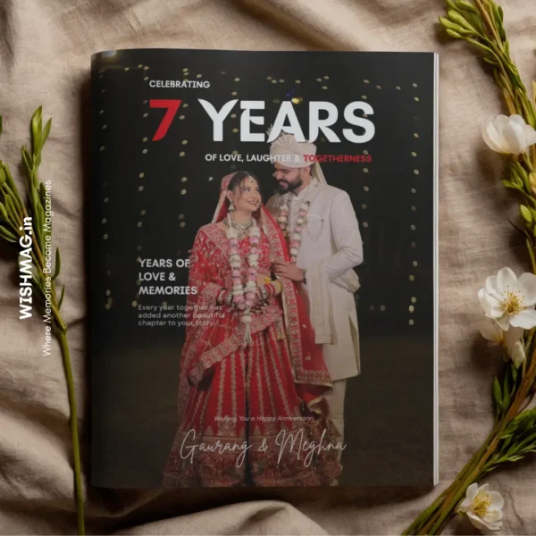 Cover of Year Count Wedding Anniversary Magazine