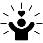 Happy person icon