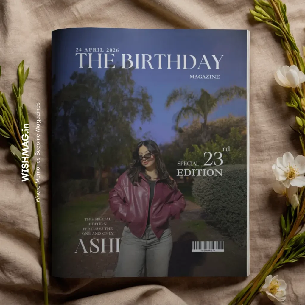 The Birthday Magazine For Her - 12 Pages & 31 Photos